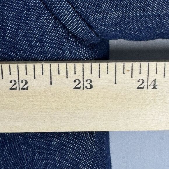 Urban Outfitters UO Roselyn Faux Shearling Jacket Women's XXL Blue White New - Picture 10 of 16